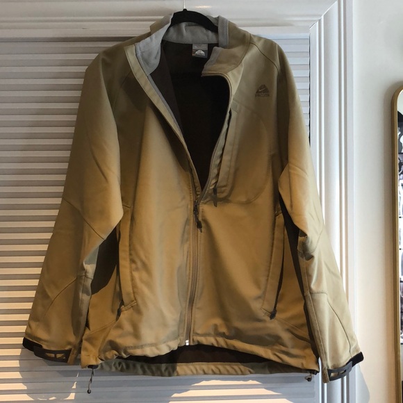 tan nike jacket